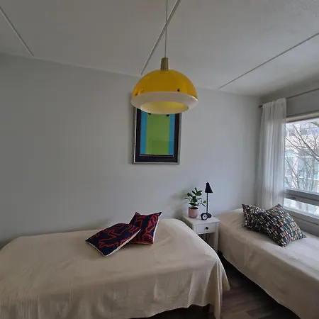 Appartement Bright, Big With Own Sauna & Balcony
